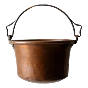 Antique Copper Hearth Pot