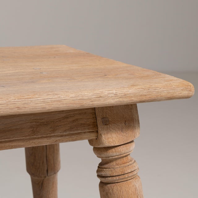 1970s Provençal Oak Coffee Table, French Rustic Design, France, Circa 1970 For Sale - Image 5 of 11