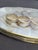 New Old Stock Vintage Capiz Shell Table Setting – Set of 6 Placemats, Napkins, Napkin Rings & Coasters in Original Packaging For Sale - Image 4 of 11