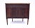 French 19th Century Marquetry Demi-Lune Server Commode, Specimen Marble Top For Sale - Image 9 of 17