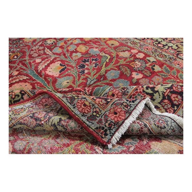 Traditional 1940s Persian Tabriz Area Rug 4'2" X 6'0" For Sale - Image 3 of 13