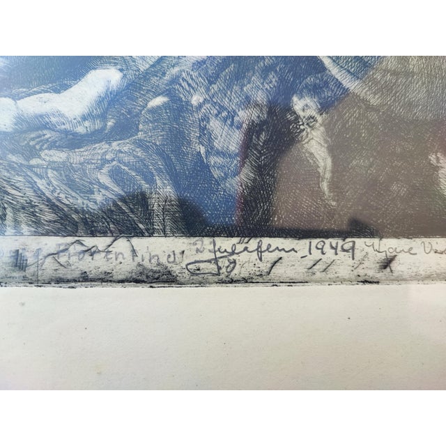 Lord Jesus Taken Down from the Cross, 1949, Print, Framed For Sale - Image 6 of 11