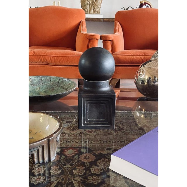 Mid-Century Modern Brown Ceramic, 1960s For Sale - Image 6 of 18