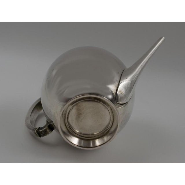 Metal Vintage Sterling Silver Tea Set by Luigi Genazzi, Italy, 1930s For Sale - Image 7 of 11