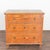 Farmhouse Original Brown Painted Pine Chest of Three Drawers, Sweden Circa 1820-40 For Sale - Image 3 of 12