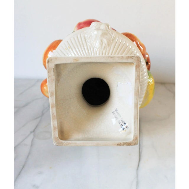 Ceramic Italian Fruit Topiary For Sale - Image 7 of 8
