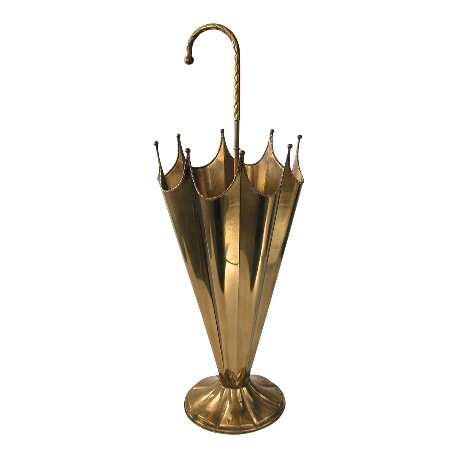 Vintage Brass Umbrella Stand Chairish