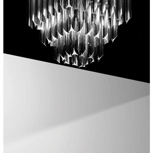 Syrus & Glacial 4 Light Flush Mount by Aggiolight For Sale - Image 4 of 7