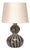 Hand-Painted Ceramic Table Lamp from Eva & Johannes Andersen, Denmark, 1950s For Sale