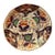 Exquisite Vtg. Smithsonian Institution Imari 6" Gold Trim Plate Handcrafted Porcelain Andrea by Sadek For Sale