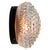 1960s Mid-Century Modern Crystal Glass and Bakelite Sconce For Sale - Image 5 of 8