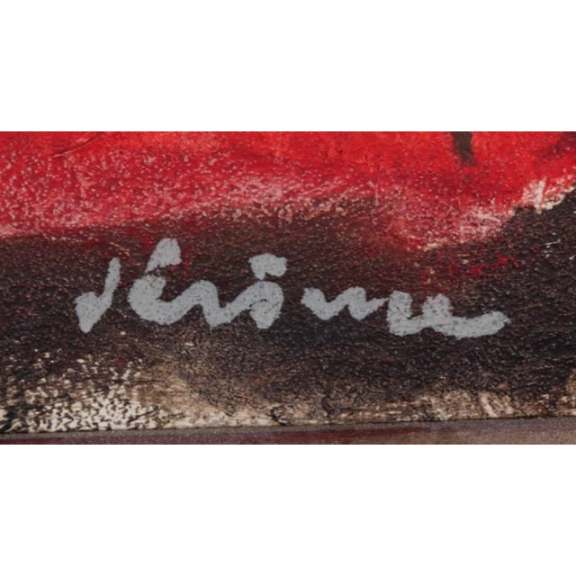 Pierre Jerome, Vibrant Bowl of Cherries Oil Painting by Pierre Jerome For Sale - Image 4 of 7