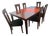 Skovby Expandable Dining Table & 6 Constantini Pietro Chairs For Sale