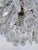 Vintage Crystal Teardrop Chandelier With Embossed Cherub Brass Crown For Sale - Image 11 of 11