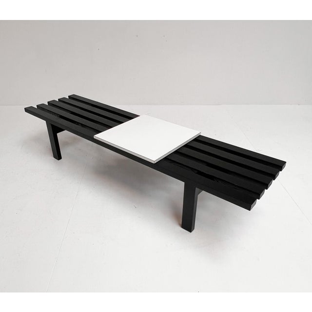 Bz Slatted Bench by Martin Visser for Het Spectrum, 1960s For Sale - Image 15 of 15