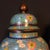 Metal Pair of Monumental Chinese Cloisonné "Dragon & Phoenix" Covered Ginger Jars - 14.3 LBS For Sale - Image 7 of 9