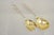 Baroque Vintage Italian Baroque Style Epns Silver & Gold Plated Serving Spoon & Fork Set For Sale - Image 3 of 10