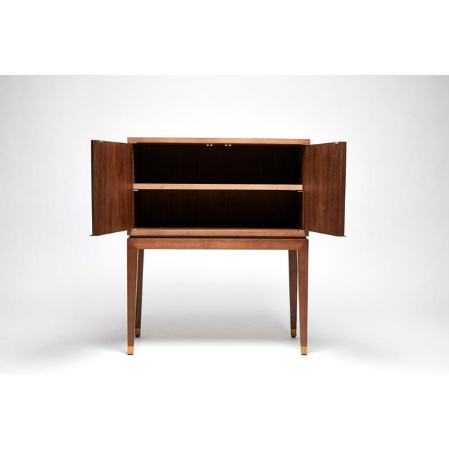 Lala Walnut Bronze Metal Sideboard by Reda Amalou Design For Sale - Image 4 of 8