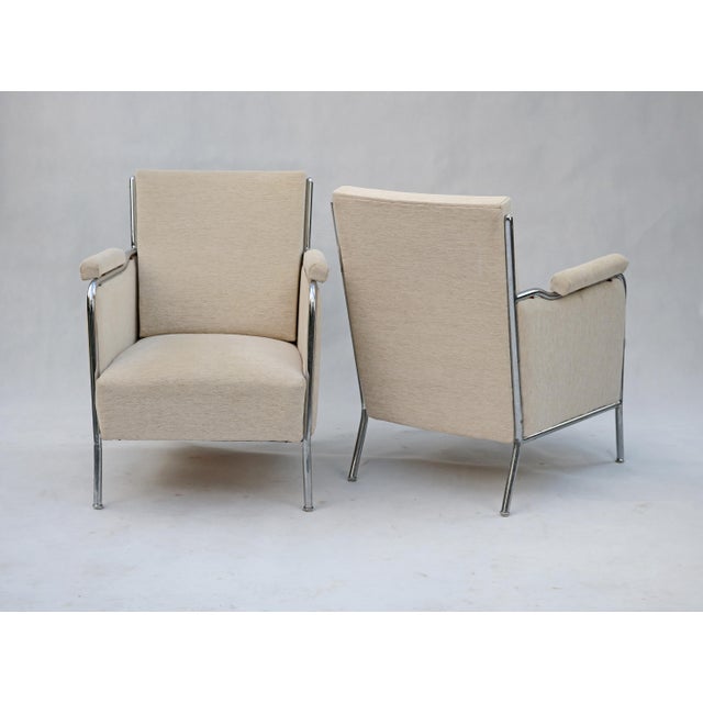 Set of Mid-Century Armchairs attributed to Joszef Peresztegi, 1958 For Sale - Image 6 of 8