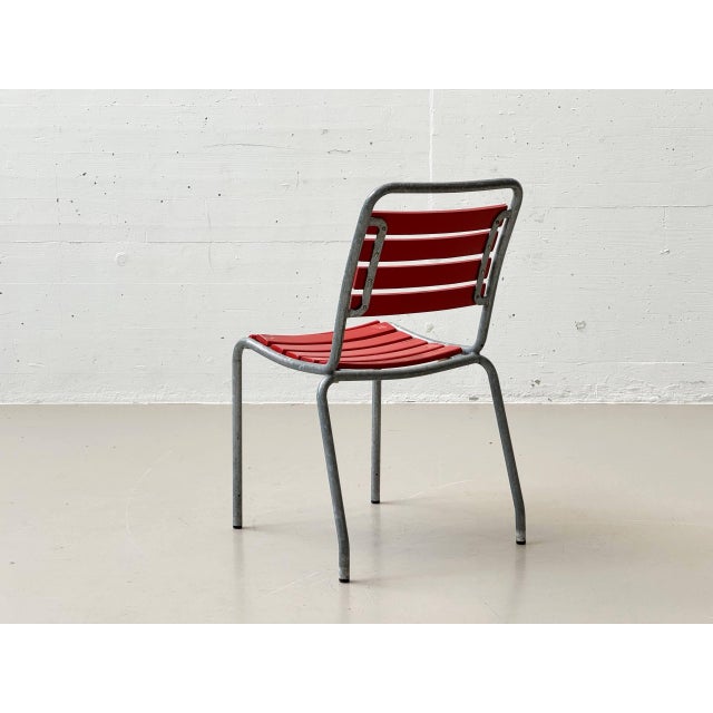 Vintage Garden Chairs in Ash Wood by Atelier Alinea, 1970s, Set of 4 For Sale - Image 13 of 17