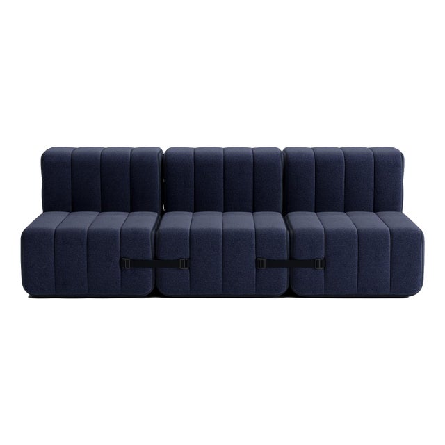 Modular Sofa in Dama Fabric by Ambivalenz, Set of 6 For Sale