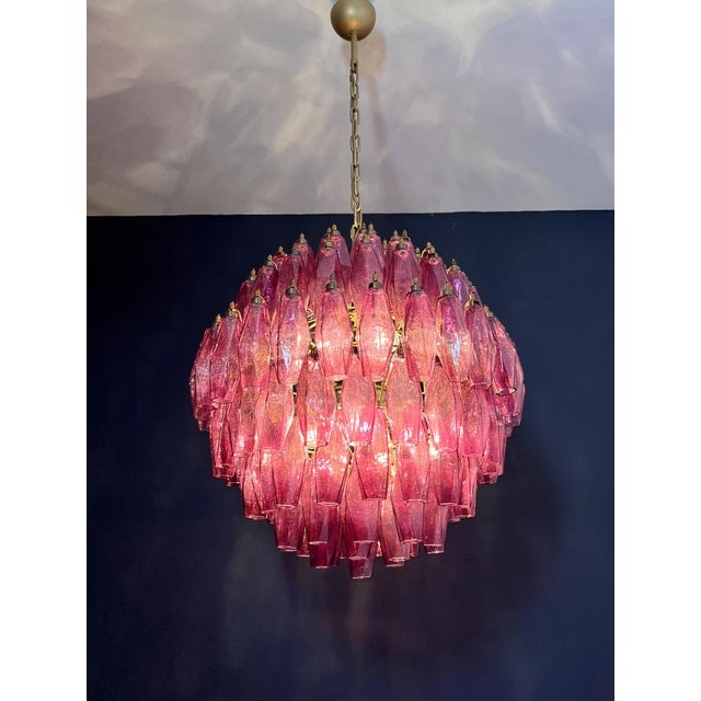 Spherical Murano Polyhedrons Pendant Light, 1990s For Sale - Image 11 of 18