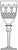 Late 20th Century Late 20th Century Rogaska Queen Wine Glasses Set of 8 For Sale - Image 5 of 17