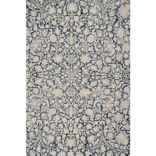 Antique Circa 1910 Millefleur Rug 11' X 17' For Sale - Image 9 of 9