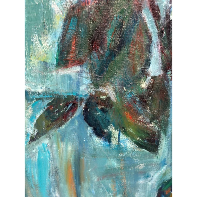 Ernst Baumann, Rose, 1960s, Oil on Canvas, Framed For Sale - Image 9 of 18