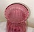 Contemporary Ribbed Cranberry Pink Glass Vase - 16 Inches Tall For Sale - Image 9 of 10