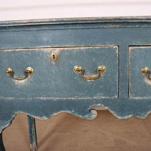 Wood English Painted Dresser Base For Sale - Image 7 of 15