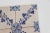 Baroque 19th Century Floral Blue & Antique White Set of Four Portuguese Tiles For Sale - Image 3 of 12