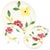Handpainted Pink and Yellow Dogwood Platter and Dessert Plates- Set Of For Sale - Image 6 of 12