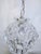 Vintage Glass Dish Basket Chandelier For Sale In New York - Image 6 of 8