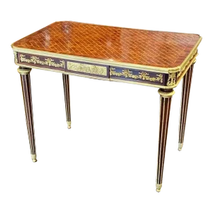 19th Century Louis XVI French Mahogany Table