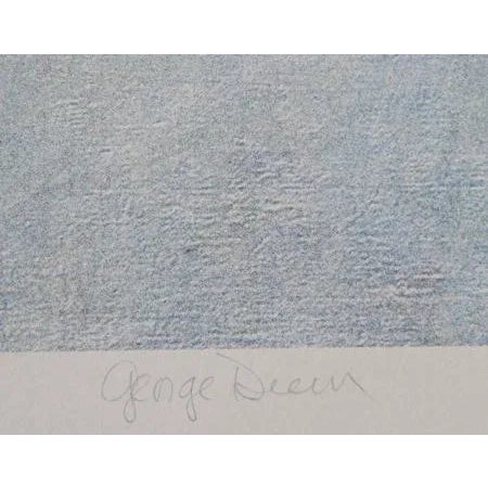 Artist: George Deem, American (1932 - 2008) Title: Vermeer's Lacemaker Year: Circa 1979 Medium: Lithograph, signed and...