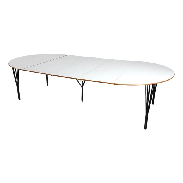 Late 20th Century Piet Hein & Arne Jacobsen Phoenix Dining Table For Sale