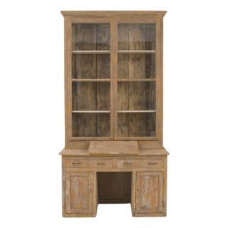 19th Century French Wooden Vitrine For Sale