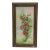 1940s Porcelain Tile Hand Painted Carnations For Sale