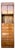 Vintage Drexel Wood and Metal Campaign Tall Cabinet For Sale