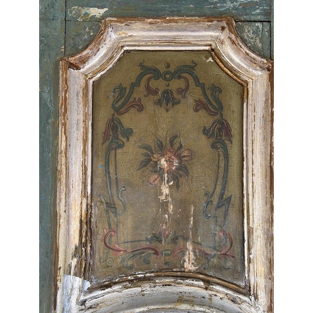 French Pair of 19th C. Italian Venetian Baroque Boiserie Doors For Sale - Image 3 of 18