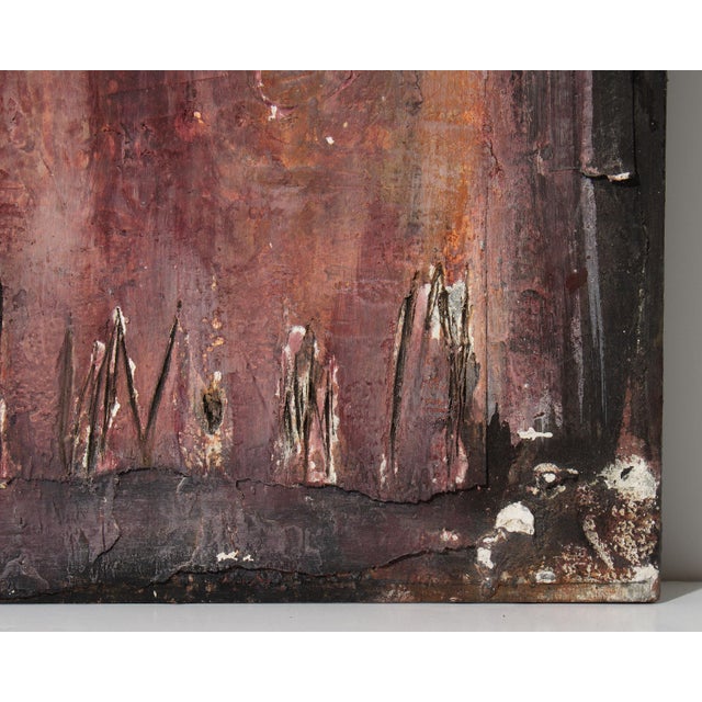 Signed 2001 “Sutra 28” Mixed Media Wall Assemblage by Juliet Holland For Sale In Indianapolis - Image 6 of 8