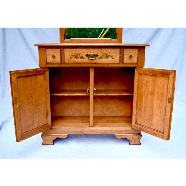 Tell City Young Republic Group Maple Hitchcock Style Console