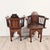 Pair of Syrian Shell Inlaid Hall Chairs, Circa 1960 For Sale - Image 4 of 14