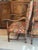 French Antique Louis XIII Carved Walnut Fauteuils Figural Mask Arms - Pair For Sale - Image 3 of 10