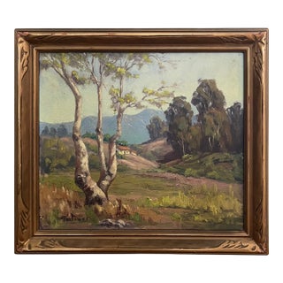 Fern Edla Brockman James California Landscape Painting 20th Century For Sale