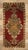 Maroon Vintage Turkish Yastik Rug - 01'09 X 03'05 For Sale - Image 8 of 8
