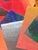 Blue Painting - Abstract Geometry Oil Painting For Sale - Image 8 of 11