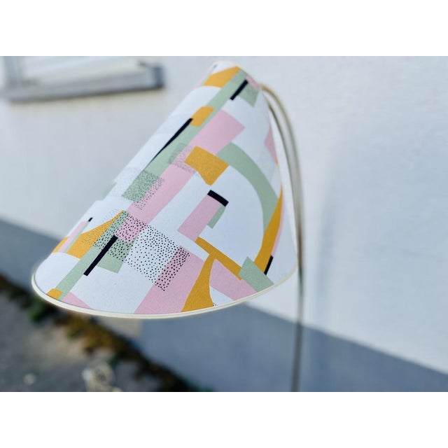 1950s Mid-Century Brass Floor Lamp, 1950s For Sale - Image 5 of 17