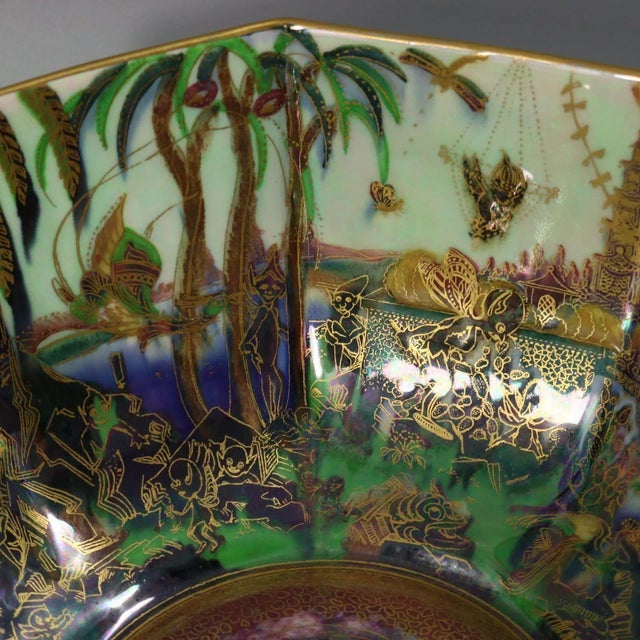 Wedgwood Fairyland Lustre Octagonal Dana Bowl For Sale - Image 16 of 18